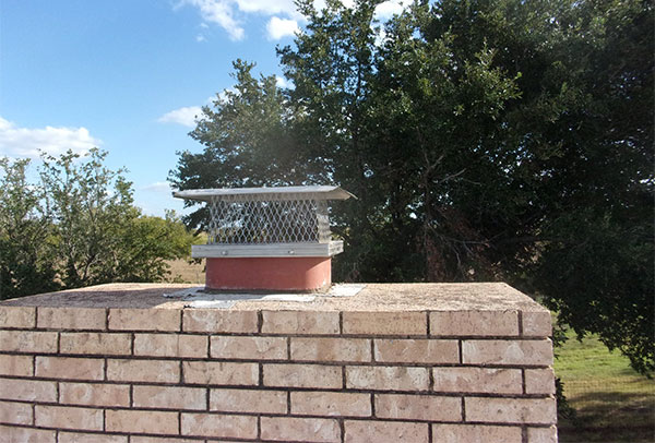 Chimney Cap Installed