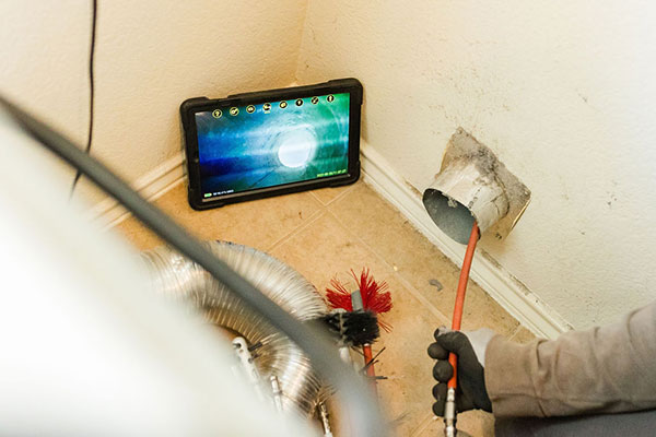 Dryer Vent Camera and Cleaning