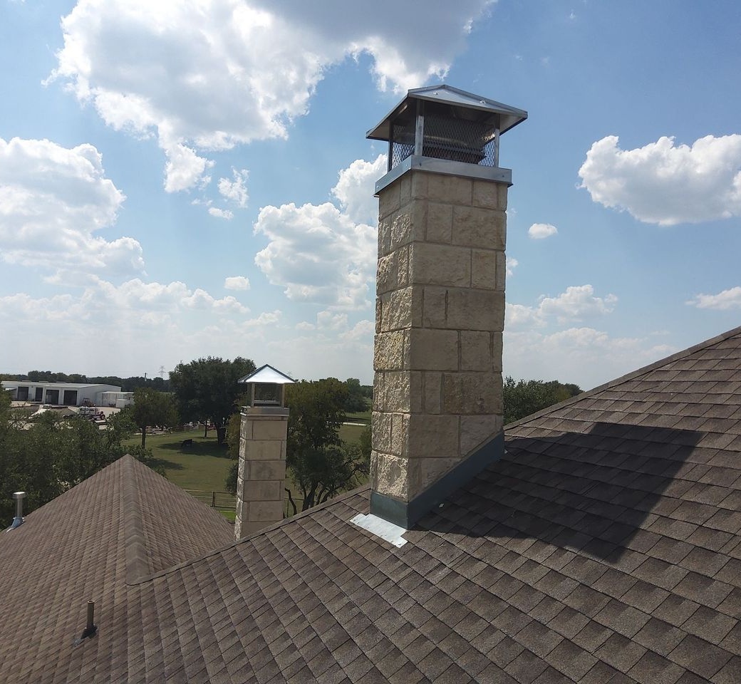 chimney photo chimney with cap<br />