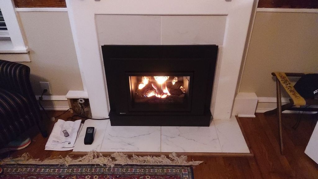 gas fireplace